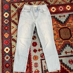 Madewell perfect summer jean